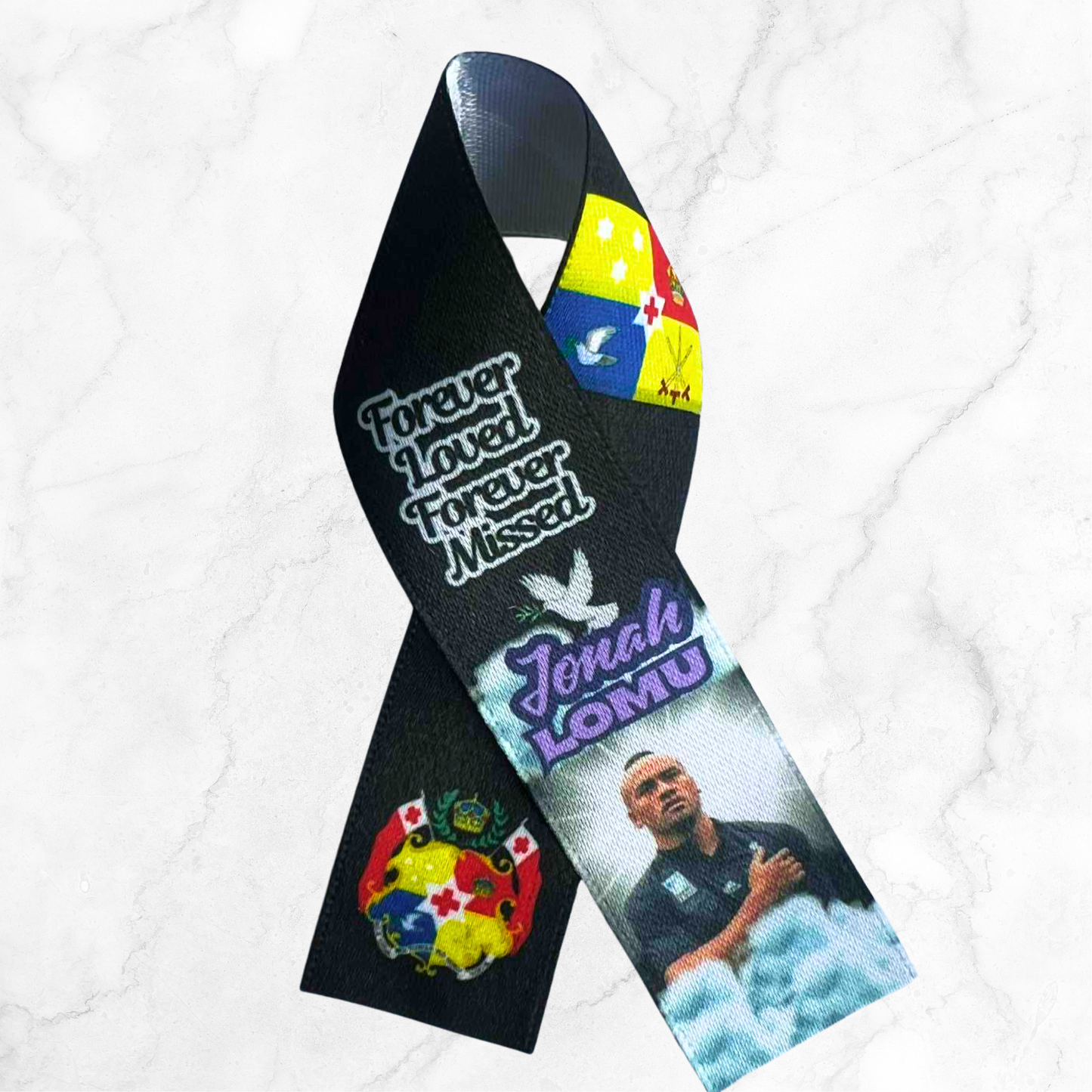 Personalised Memorial Ribbon – Custom Tribute Keepsake