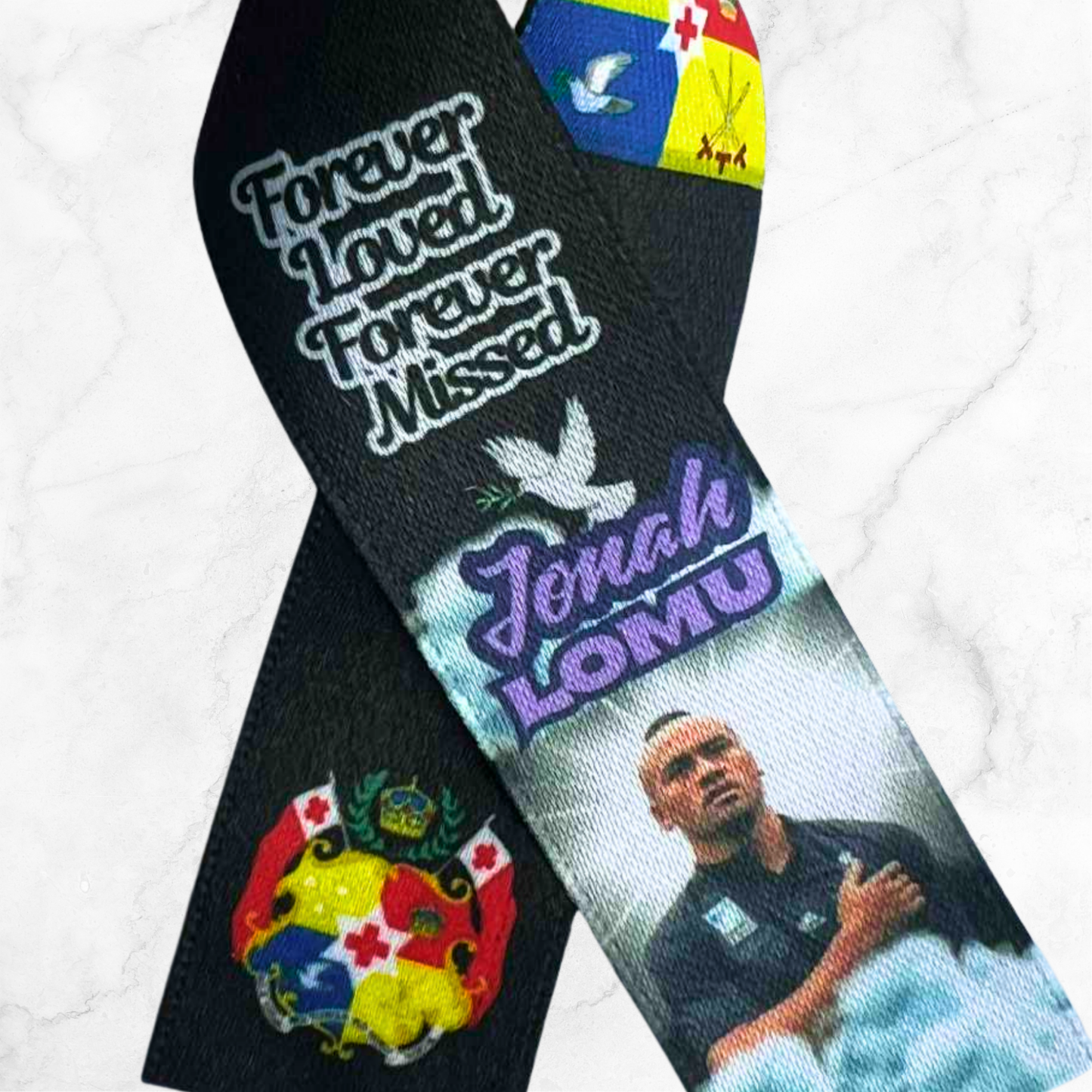Personalised Memorial Ribbon – Custom Tribute Keepsake