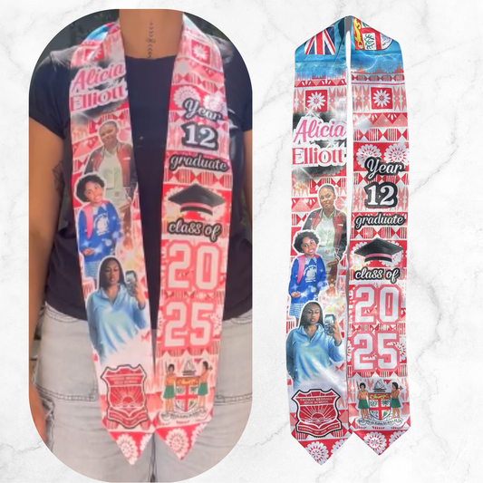 Custom graduation stole 72 inch Custom GRADUATION STOLE, Graduation GIFTS, Personalised Graduation Sash, Class of 2025