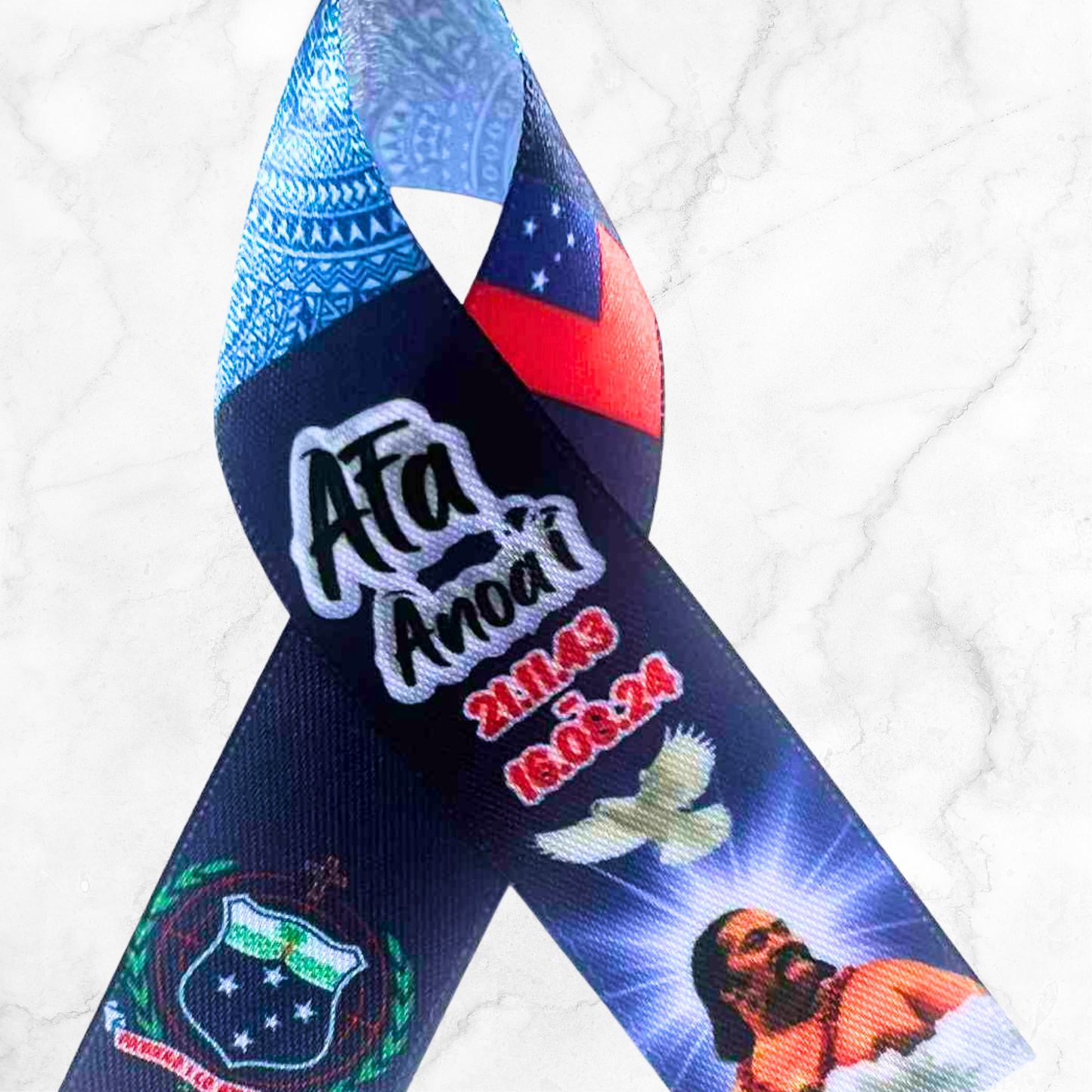 Personalised Memorial Ribbon – Custom Tribute Keepsake