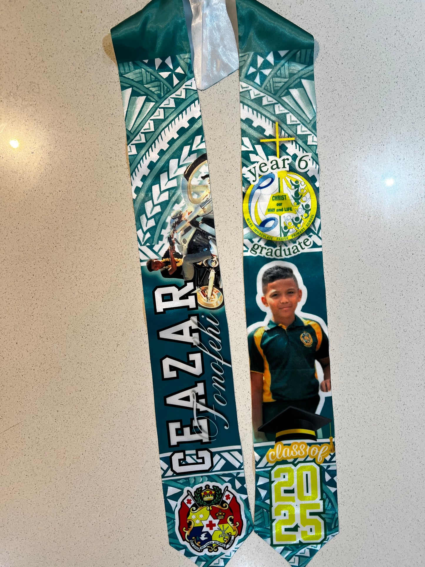 Custom graduation stole 72 inch Custom GRADUATION STOLE, Graduation GIFTS, Personalised Graduation Sash, Class of 2025