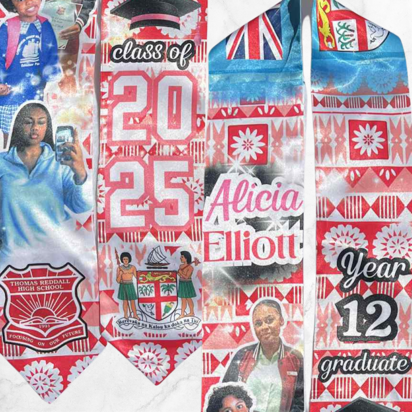 Custom graduation stole 72 inch Custom GRADUATION STOLE, Graduation GIFTS, Personalised Graduation Sash, Class of 2025
