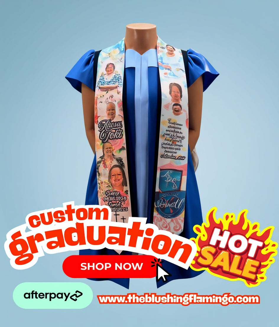 Custom graduation stole 72 inch Custom GRADUATION STOLE, Graduation GIFTS, Personalised Graduation Sash, Class of 2025