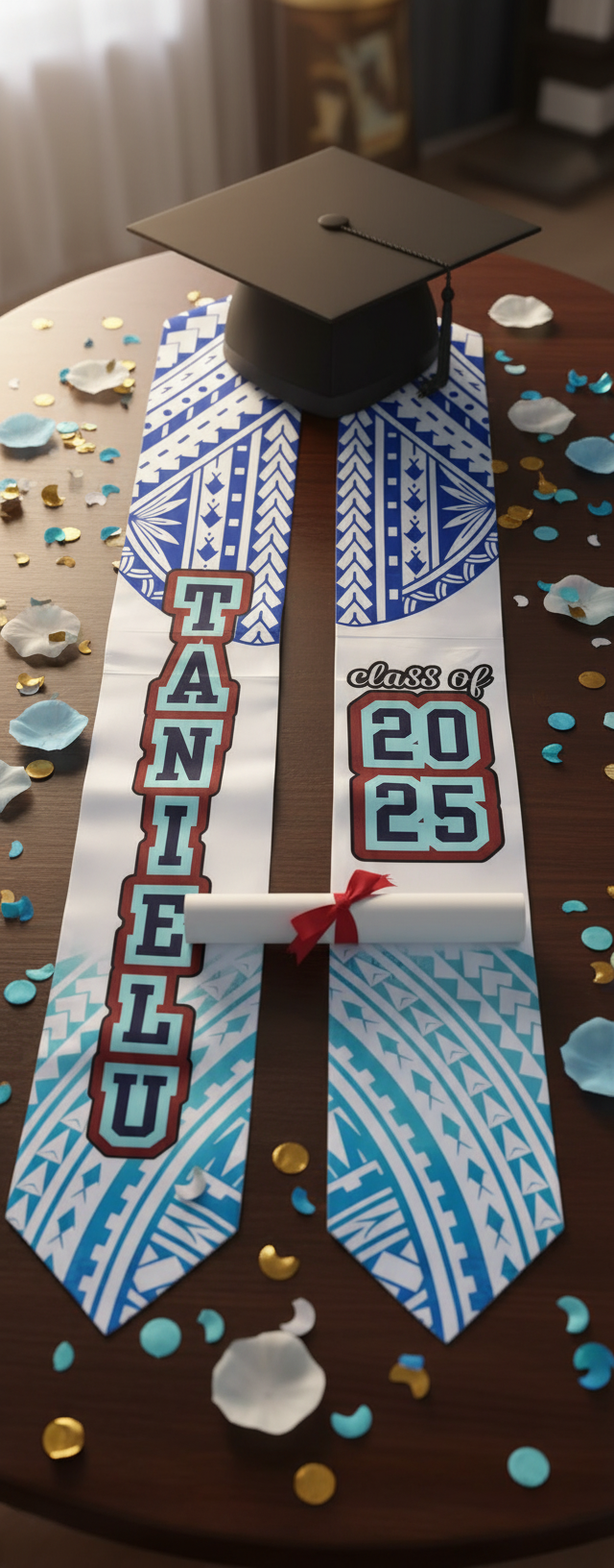 Custom graduation stole 72 inch Custom GRADUATION STOLE, Graduation GIFTS, Personalised Graduation Sash, Class of 2025