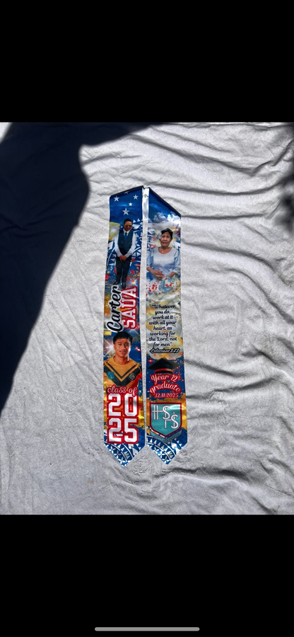 Custom graduation stole 72 inch Custom GRADUATION STOLE, Graduation GIFTS, Personalised Graduation Sash, Class of 2025