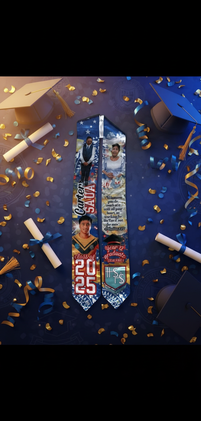 Custom graduation stole 72 inch Custom GRADUATION STOLE, Graduation GIFTS, Personalised Graduation Sash, Class of 2025