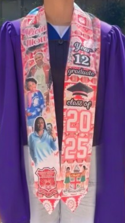 Custom graduation stole 72 inch Custom GRADUATION STOLE, Graduation GIFTS, Personalised Graduation Sash, Class of 2025